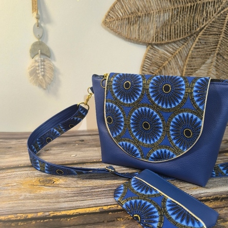 sac wax bleu disques