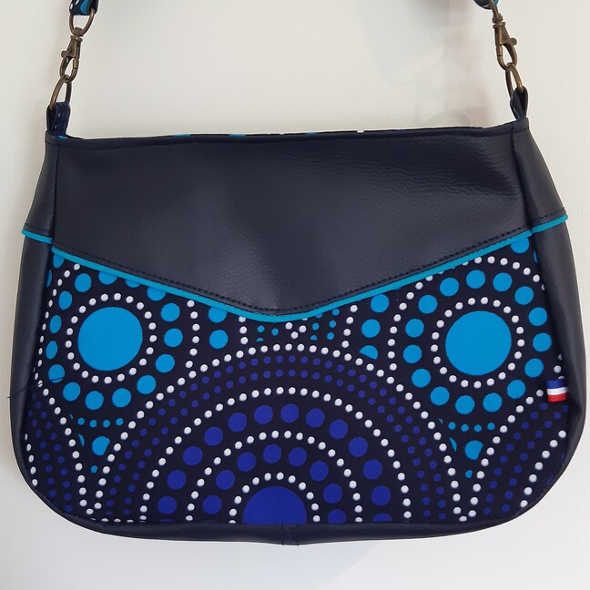 Sac Helena wax points bleus