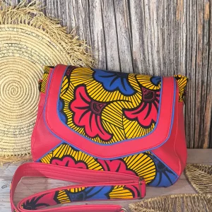 sac wax rouge fleur de mariage